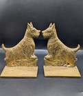 Vintage Penco Brass Scottish Terrier Dogs Bookends