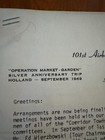 Free Ship 1969 Operation Market Garden Holland Trip 101st Airborne Division Ass 