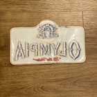 Vintage Olympia Beer Large Back Patch -embroidered Logo - Free Shipping