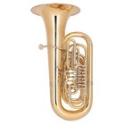 Miraphone 282 Series 4-valve 3 4 Bbb Tuba With Tuba Essentials Stand Pack