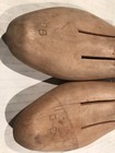 Wood Stretchers Size 9c Jones   Vining Wooden Shoe Last Molds Usa Vintage