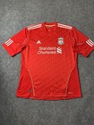Mens Soccer Liverpool Steven Gerrard  15 Home Jersey 2010-11  Size Xl