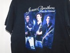 Jonas Brothers 2010 World Concert Tour Band T Shirt Black Size Large Joe Nick Kv