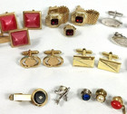 Vintage Tie Clips   Cufflinks Lot  Gold Silver Tone Men   s Jewelry Accessories