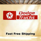 Dodge Trucks 2 x8  Banner Flag