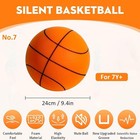 Silent Basketball 2025 Quiet Foam Dribble Ball For Indoor Training Practice Use