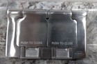 Hubbell Hblss84x 2 Outlet Opening Silver Stainless Steel Weatherproof Wall Plate