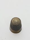 Vintage Sterling Silver Thimble Simon Brothers S With Shield No Monogram 5 