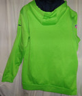 Seattle Seahawks Team Issued Pre Game Used Worn Hoodie Over Jersey Xxxl Nike