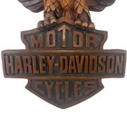 Harley Davidson Motor Cycles Large Resin Sign 3-d 19  W X 26  L Motorcycle Shop