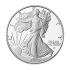 2024-s Proof  1 American Silver Eagle Box  Ogp   Coa