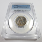 1875 S Pcgs Au Detail - Seated Liberty 20c Twenty Cent Us Coin  61329a