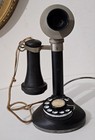 Antique Vtg Stromberg Carlson Tel Mfg Co Usa Candlestick Telephone  Ringer wires