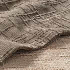 Textured Throw Pillow Covers Thick Chenille Decorative Pillows Taupe Grey 18x18