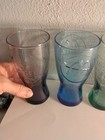 6 Mcdonald s  Set Of Retro Glasses 2-1948 5 Burger  2-1955 Speedee 2- Arches