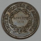 1838 Anti-slavery Hard Times Token About Uncirculated  Ht-81 Low-54