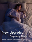 Pregnancy Pillow  Original F Shaped Maternity Pillow For Pregnant Women With Adj