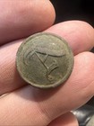 Reduced   Beautiful Confederate Local Script A Civil War Dug Button