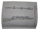 Wwii   1943 Usmc Unertl 8x Snipers Scope Ordnance Maintenance Pamphlet   4 Pages