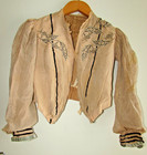 Lot 10pc Antique Victorian Cape Jacket Skirts For Scraps Trims Embellishments