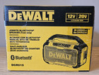 Dewalt Dcr010 12v 20v Max Jobsite Bluetooth Speaker Corded Or Cordless