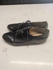 G  H  Bass   Co   Women s Oxford Black Leather Shoes   Size Us 7 5 Vintage