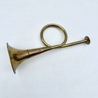 Vintage Brass Hunting Fanfare French Horn Alert Signal Bugle - Works