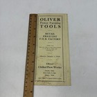 1919 Oliver Chilled Plow Works Power Farming Tools Retail Price List Omaha Ne