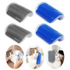 2   Cat Self-groomer Face Scratcher Wall Corner Massage Comb Grooming Brush Tool