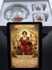 Christian Dior Porcelain Tea Set  Coffee Set  la Justice  Tarot  Set For 2