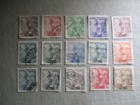 Spain  Scott  690-705  Used