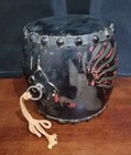 Japanese Antique Taiko Drum Traditional Percussion Instrument 6  Wooden