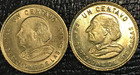 2-high Grade Unc bu 1988 Guatemala  One Centavo Coin-agt683