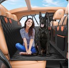 Waterproof Dog Seat Cover For Back Seat  Nonslip Car Hammock  500 Lbs Capacity 