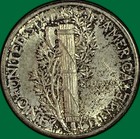 1944-s Mercury Dime Brilliant Uncirculated Bu Coin  49112