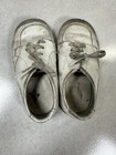 Vtg White Leather Children   s Shoes Jumping Jack First Walking Shoe