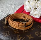 Tan Crossbody Vachetta Leather Strap Replacement For Croisette