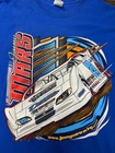 Jimmy Mars Sprint Car Racing Graphic Blue Short Sleeve T-shirt Tee Men   s Size Xl