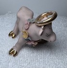 Walker Hagen Renaker 1950s Pink Bisque Holy Cow Figurine Vintage