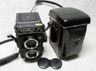 Nice Yashica Mat-124 G Tlr 120 Film 6x6cm Medium Format Twin Lens Camera W  Case
