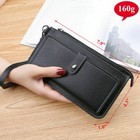 Womens Leather Clutch Wallet Zip Long Purse Card Holder Case Handbag Gift