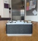 Leica Ernst Leitz Wetzlar Silver Rangefinder Camera W  Nikkor-h c 5cm F 2