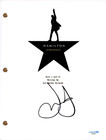 Leslie Odom Jr  hamilton  Signed Autograph Broadway Musical Script Libretto Acoa