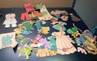 Vintage 1950s Large Mixed Lot Cut Out  Paper Dolls 