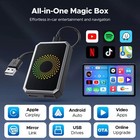 Wireless Carplay Wifi Ai Box Android 12 Auto Adapter Converter W netflix Youtube