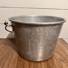 Farmhouse Pail W Handle Usa Wear-ever No 5416 Aluminum Bucket - Mich Food Supply