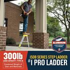 2 Ft  Aluminum Step Ladder  8 Ft  Reach Height  With 300 Lbs  Load Capacity Type