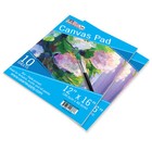 12  X 16  10-sheet 8-ounce Triple Primed Acid-free Canvas Paper Pad  2 Pads 