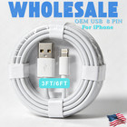 Usb Fast Charger Cord Charging Cable For Apple Iphone 11 12 13 14 Pro X Ipad Lot