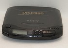 Sony D-143 Discman Portable Cd Compact Player - Black  Mega Bass  Powers On Only